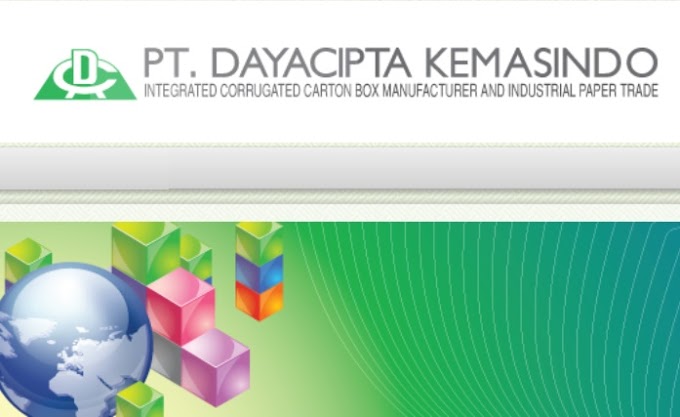 Info Loker Terbaru SMK D3 PT. Dayacipta Kemasindo